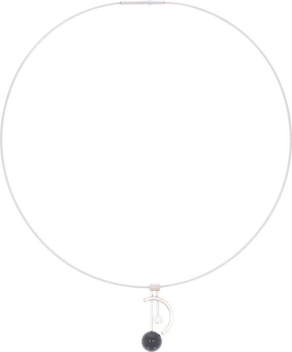 Produktbild Xen Atelier Collier mit Onyx und Süsswasserzuchtperle 42 cm (Edelstahl, 42 cm)