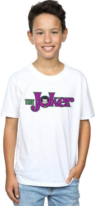 Image du produit - T-shirt THE JOKER TEXT LOGO - Garçon (152, 158)