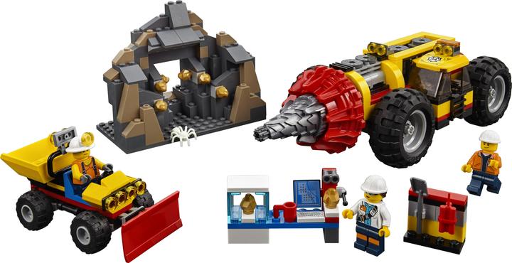 Actual product image LEGO Heavy drilling equipment for mining (60186, LEGO City)