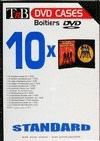 Image du produit NoName Pack 10 boites CD/DVD T'nB (Noir)