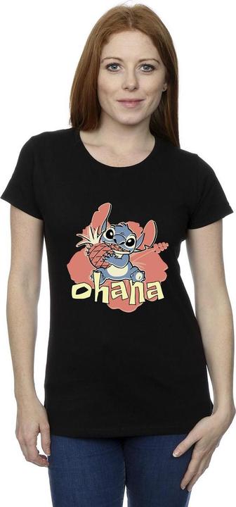 Image du produit Disney - T-shirt LILO AND STITCH OHANA PINEAPPLE - Femme (M)