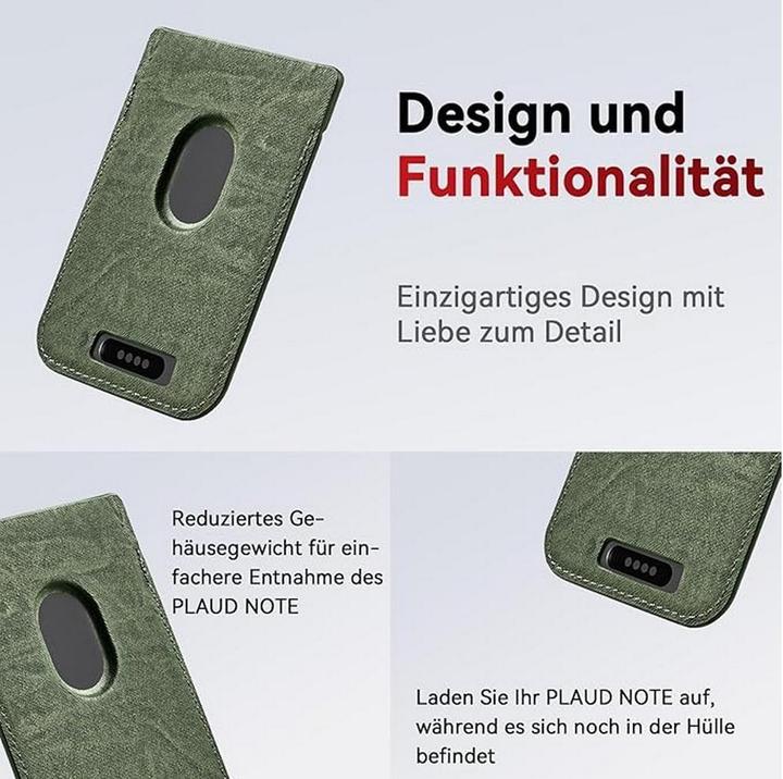 Actual product image Plaud Note Magnetic cover
