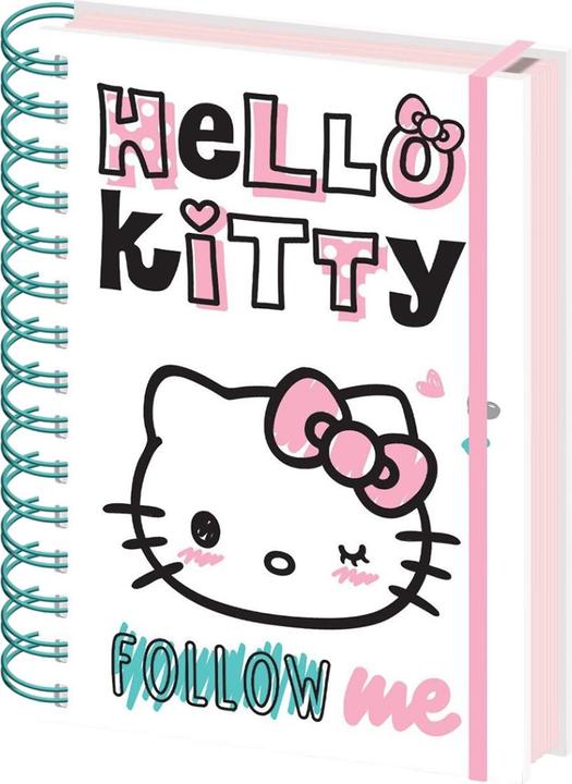 Produktbild Hello Kitty Drahtgebundes Notizbuch Insta Cuteness A5 (A5)