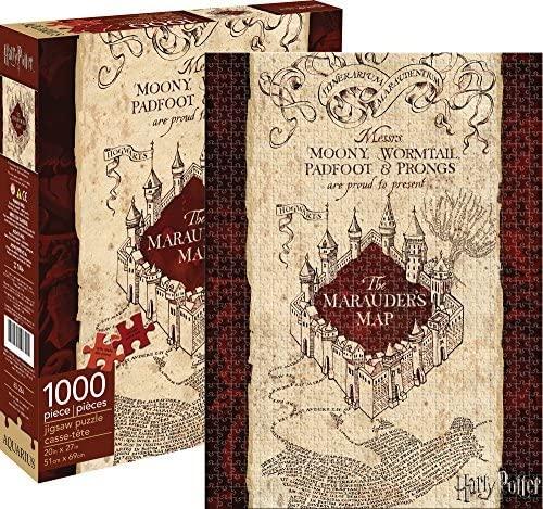 Produktbild Aquarius Harry Potter Puzzle Die Karte des Rumtreibers (1000 Teile) (1000 Teile)