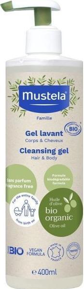 Actual product image Mustela Wash Gel Organic Gel
