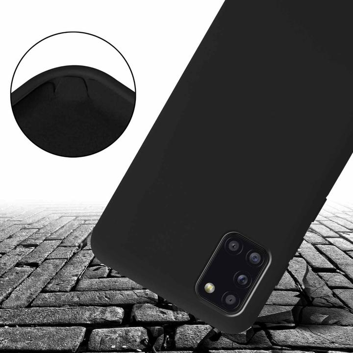 Actual product image Cadorabo TPU Cover Mobile Phone Chain Liquid (Samsung Galaxy A31)