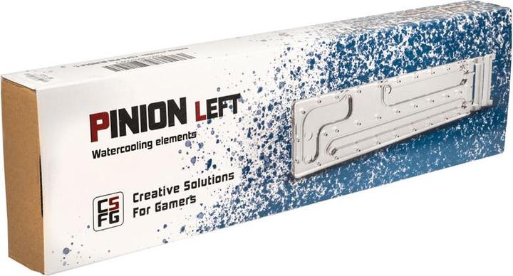 Actual product image Creative Solutions For Gamers CSFG Pinion L Distro Plate - Acrylic