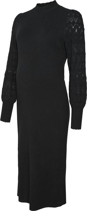 Image du produit Vero Moda Maternity Coupe ajustée Haut fermé Manches ballon Robe midi Robe en maille (M)