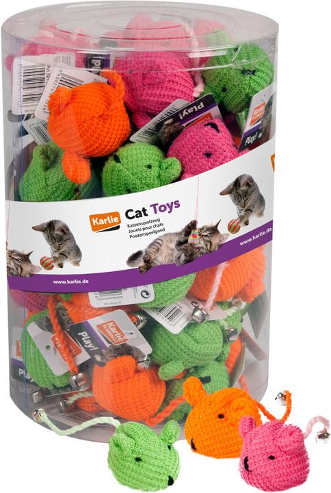 Actual product image Karlie Wool mouse (Catmint toy)