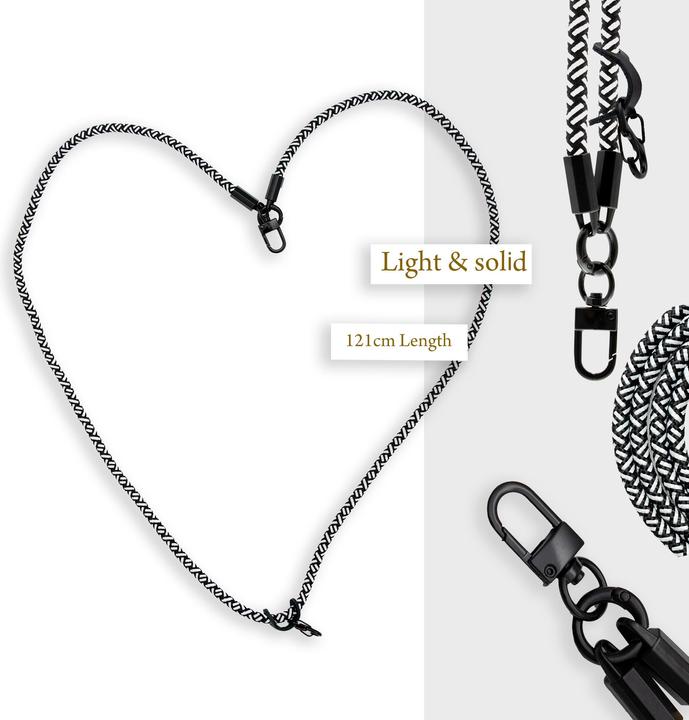 Actual product image Cadorabo Chain case for Samsung Galaxy S10 4G necklace cover adjustable