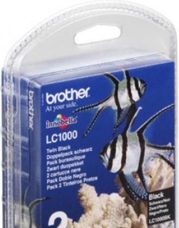 Produktbild Brother LC-1000BKBP2DR 2 X BK (BK)