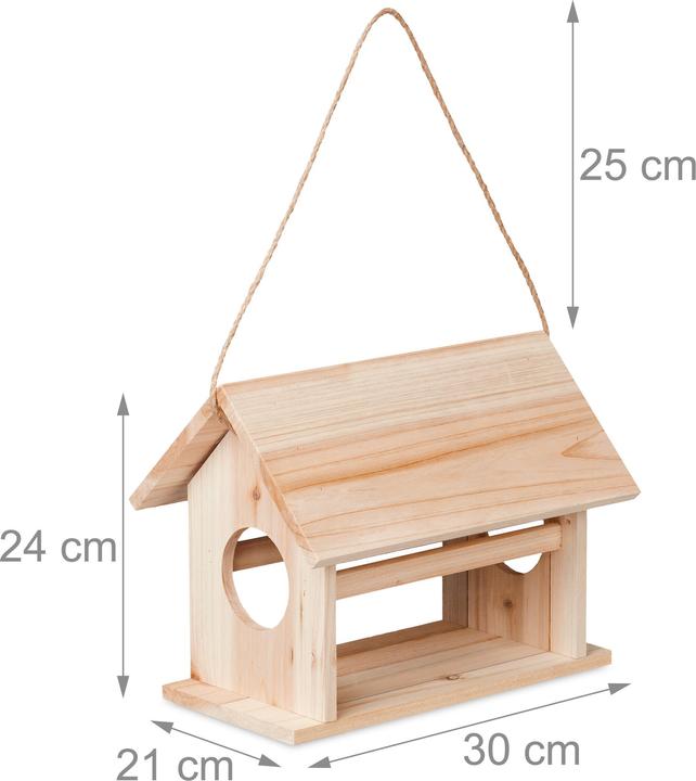 Actual product image Relaxdays Bird Feeder