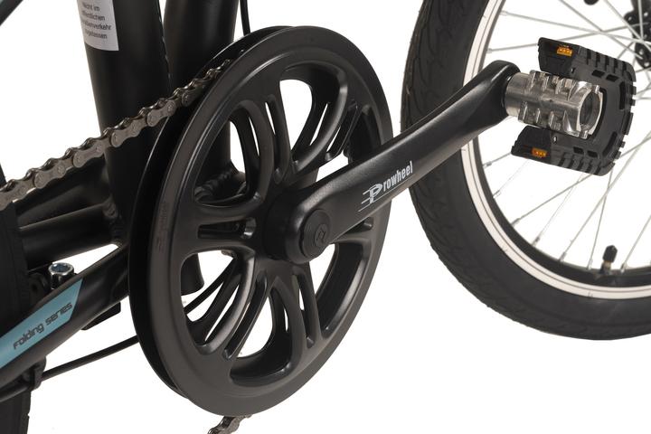 Actual product image KS Cycling Folding bike 20" Yachter black 6 gears (30 cm)