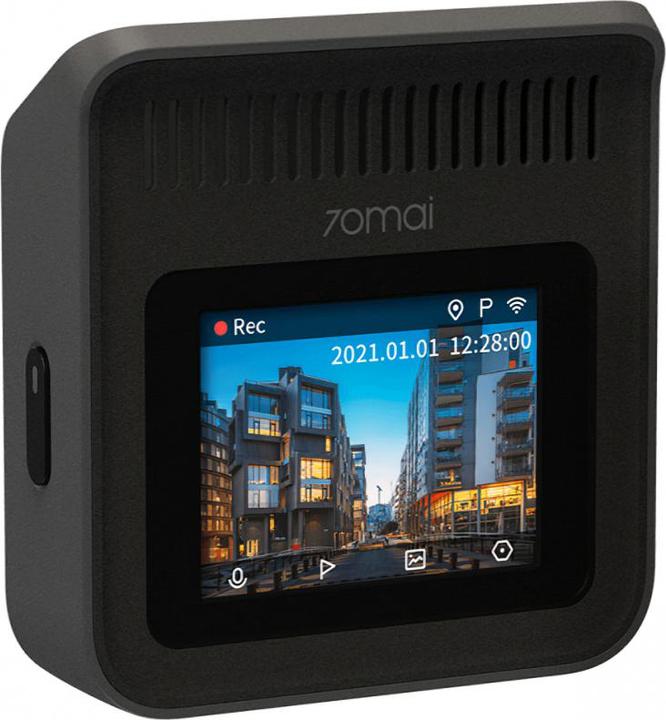 Actual product image 70mai A400 + Rear Camera RC09 Set EU (Built-in microphone, Wi-Fi, Accelerometer, GPS receiver, Night vision, Built-in display, Rechargeable battery, WQHD)