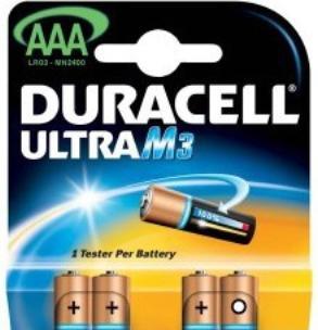Image du produit Duracell Ultra (4 pcs, AAA, 1100 mAh)