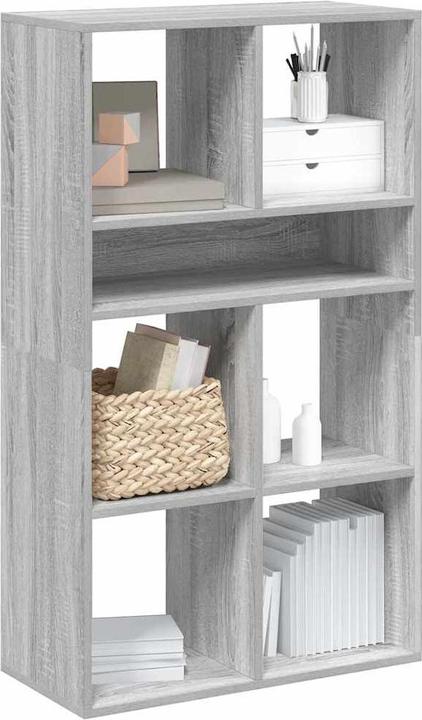 Produktbild VidaXL Bücherregal Grau Sonoma 66x31x112 cm Holzwerkstoff Lagerschrank