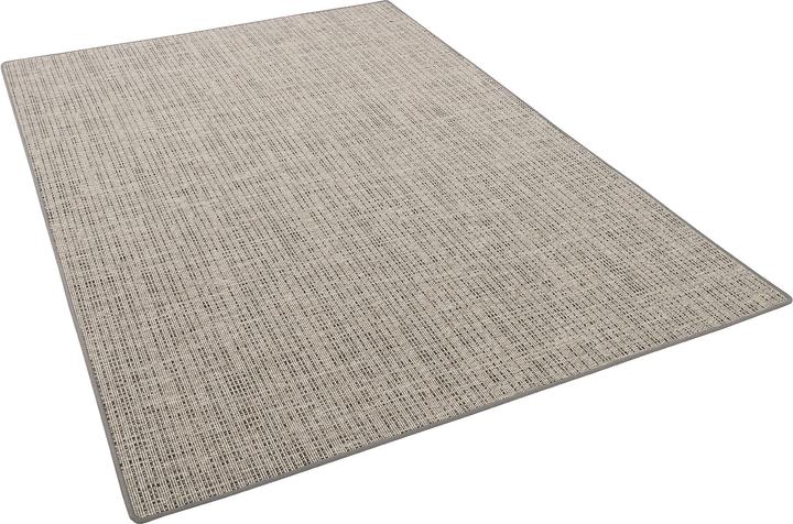 Produktbild Snapstyle Sisal-Optik Designer Flachgewebe Teppich Pure Beige Grau Meliert (160 x 200 cm)