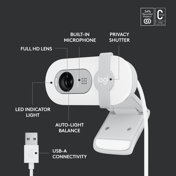 Actual product image Logitech Brio 100 (2 Mpx)