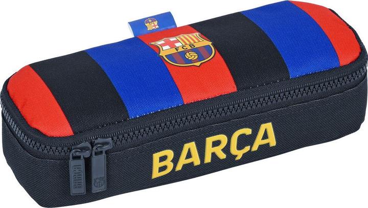 Actual product image FC Barcelona Case F.C. Barcelona garnet red navy blue (22 x 5 x 8 cm)