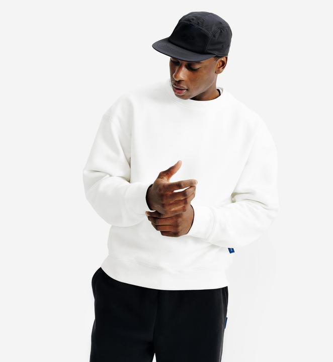 Immagine prodotto Decathlon Sweatshirt Herren Oversized Rundhals - weiss (XL)