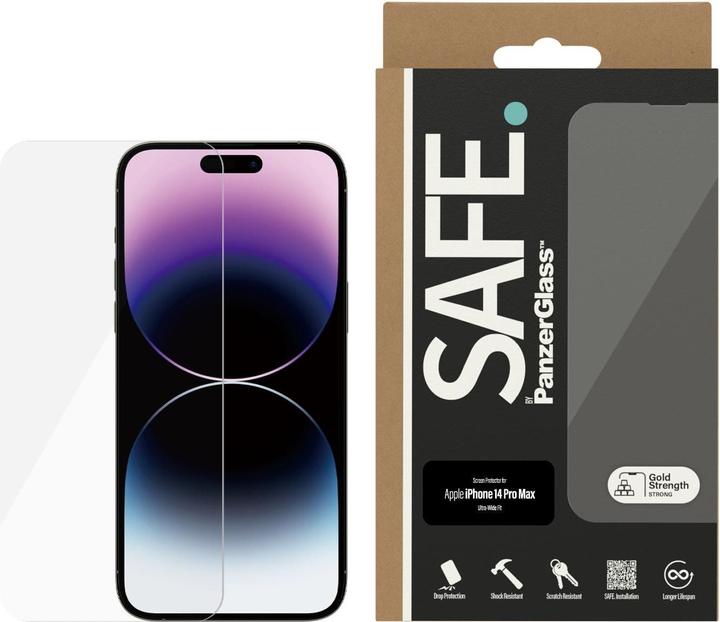Actual product image PanzerGlass Screen protector Case Friendly iPhone 14 Pro Max (1 Piece, Apple iPhone 14 Pro Max)