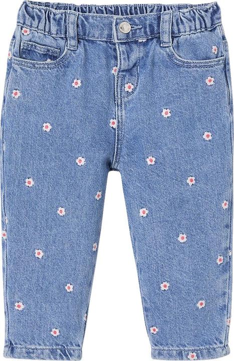 Vertbaudet Baby Mom-Jeans mit Stickerei