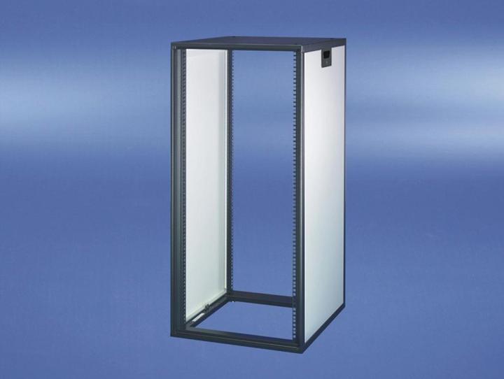 Produktbild Schroff 19"-Schrank, Tür- und Rückwandkombination frei wählbar - NOVASTAR 20HE553B500T 7021-35 (20 HE, 19 Zoll Rack)