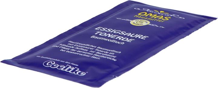Produktbild Coolike Essigsaure Tonerde Baumwoll-Kompressen, 5 St. Tücher (Körperlotion)