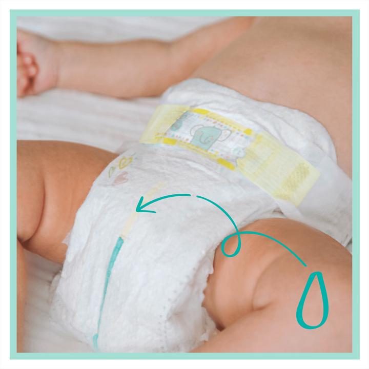 Immagine prodotto Pampers Premium Protection Taglia 3, 68 Pannolini (Dimensione 3, Pacco trasportabile, 68 Pezzo/i)