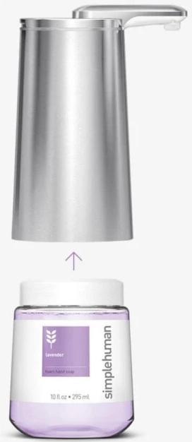 Actual product image Simplehuman Foam dispenser