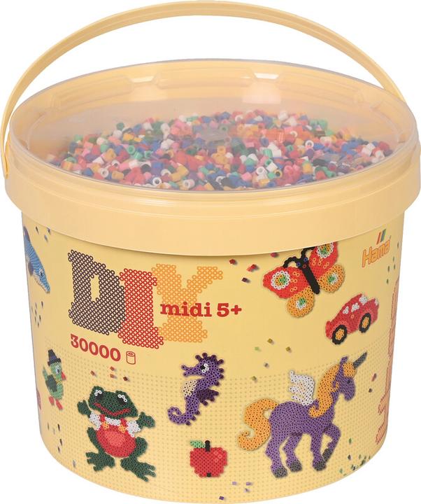Immagine prodotto Hama Perline stirate in un secchio, 30.000 pezzi.