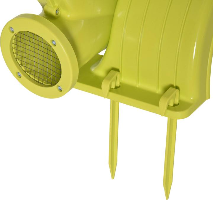 Actual product image Outsunny Gebläsepumpe ABS Gelb+Grün
