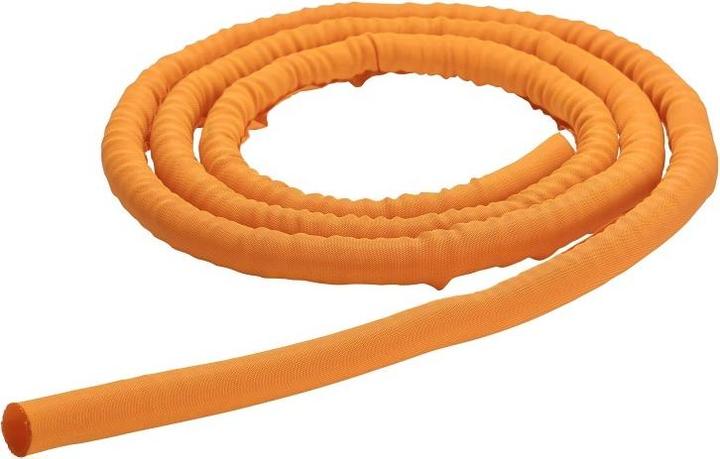 Produktbild Multibrackets Kabelführung, orange, in 25m Karton Abrollbox (Kabeldurchlass, 2500 cm)