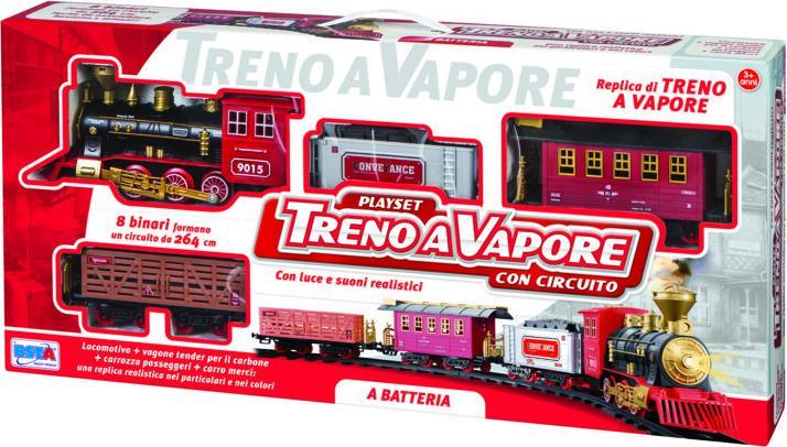 Immagine prodotto Rs Toys Treno A Vapore con Binari
