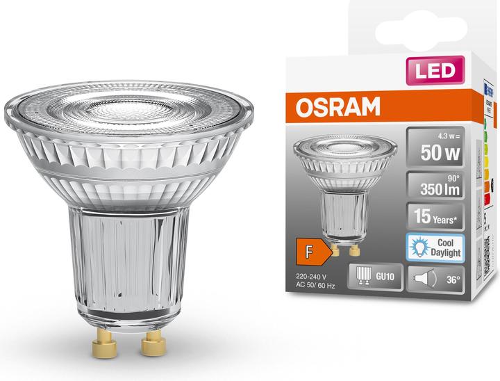 Produktbild Osram Reflektor (GU10, 4.30 W, 350 lm, 1 x, F)