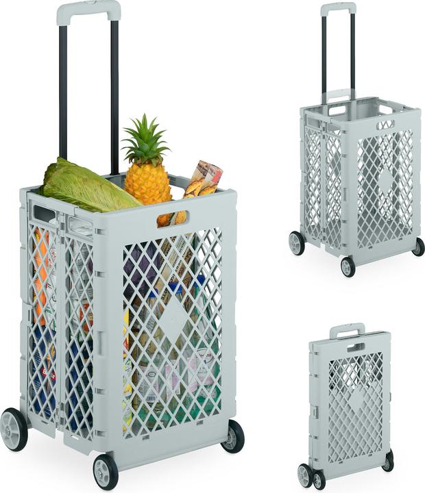 Produktbild Relaxdays Einkaufstrolley