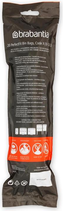 Produktbild Brabantia PerfectFit Kehrichtsack X12 Liter (20 x, 12 l)