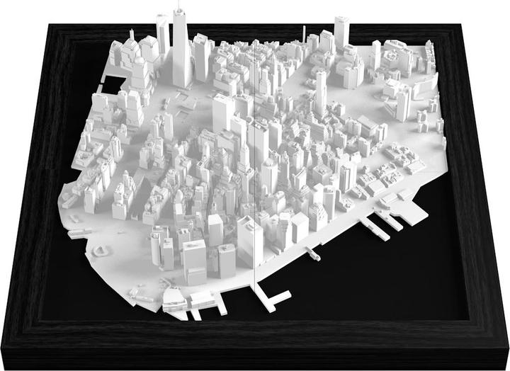Actual product image Cityframes New York CityFrame Size S WTC (34 x 34 x 12 cm)