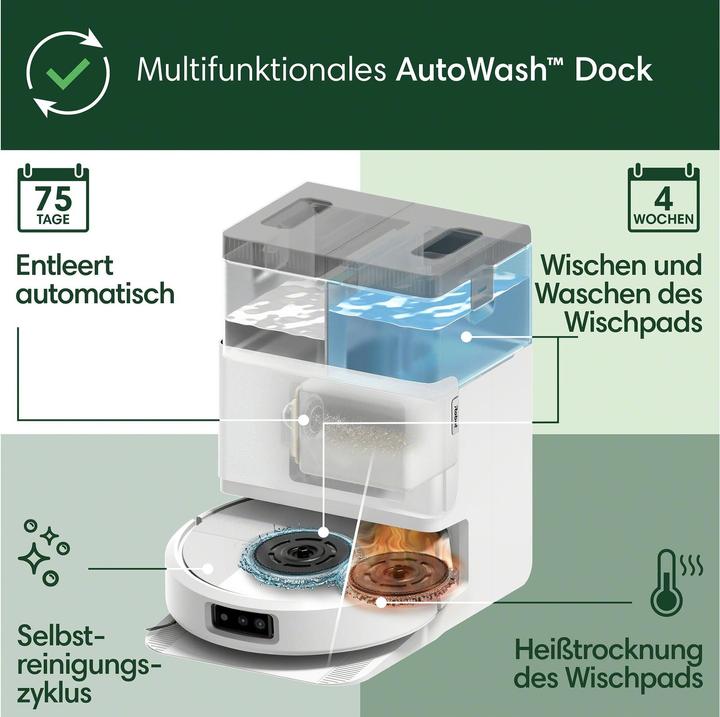 Actual product image iRobot Roomba Plus 505 Combo + AutoWash Dock (Robot vacuum)