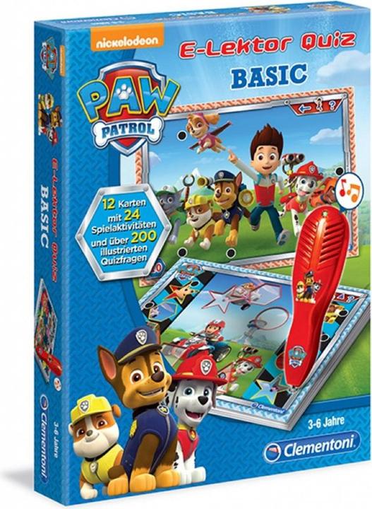 Produktbild Clementoni E-Lektor Quiz Basic Paw Patrol (Deutsch)