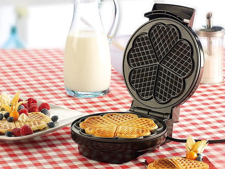 Image du produit Rosenstein & Söhne Gaufrier pour gaufres en forme de coeur