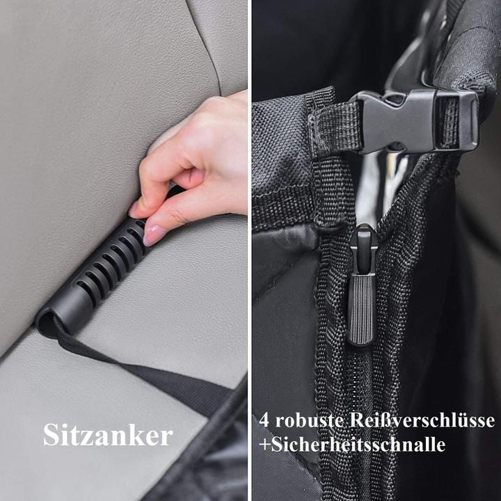 Produktbild Fttouuy Hunde Autositz (Hund, Faltbar, Waschmaschinenfest)