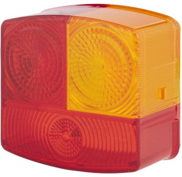 Image du produit Hella 2 Verres de feux arrière droit halogène pour CASE IH JOHN DEERE LINDE (R10W)