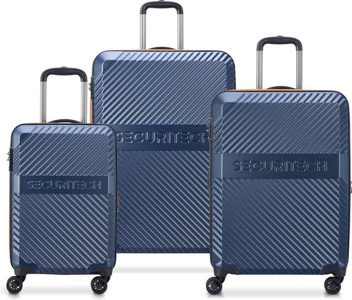Immagine prodotto Delsey Securitech von Paris - Gepäckset Patrouille - 3 -Stück - Handgepäck 37L + Rampand 75L und 110 (68 l, Bagaglio a mano (fino a 50 litri))