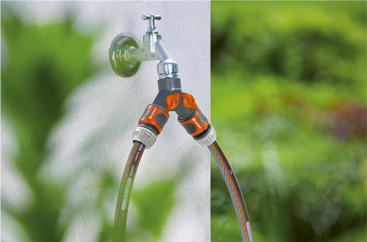 Produktbild Gardena Doppelhahnanschluss (2 Wege Verteiler, 26.50 mm)