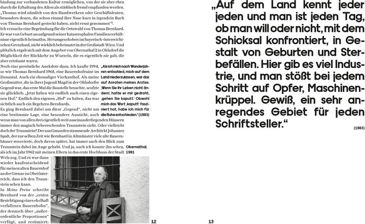 Produktbild Thomas Bernhard Hab & Gut (Deutsch, Barbara Vinken, Dietmar Steiner, 2019)
