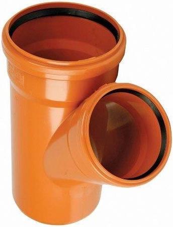 Image du produit Wavin Outdoor drainage tee, d, 110, 45*