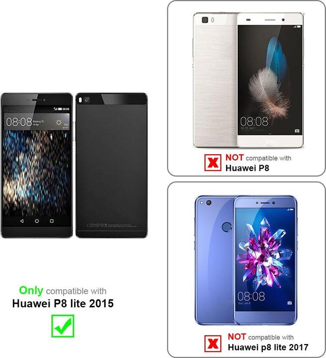 Image du produit Cadorabo Chaîne de téléphone portable pour Huawei P8 LITE 2015 Necklace Coque