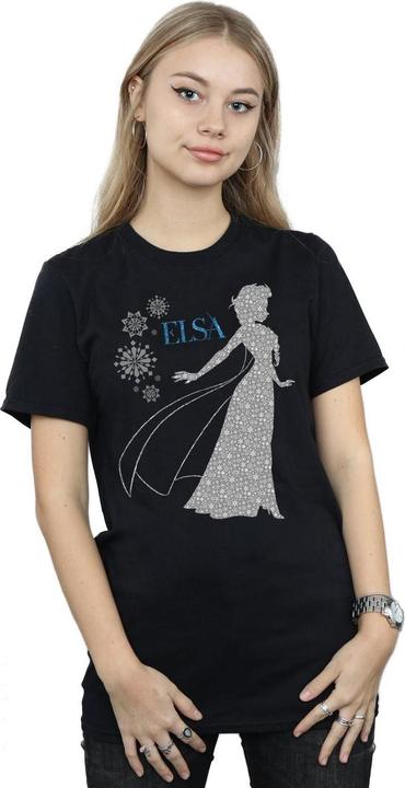Image du produit Disney - T-shirt FROZEN ELSA CHRISTMAS SILHOUETTE - Femme (XXL)