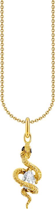Produktbild Thomas Sabo Kette mit Schlangen-Anhänger Tempting Romance (925er Silber, Gelbgold, 40 cm)